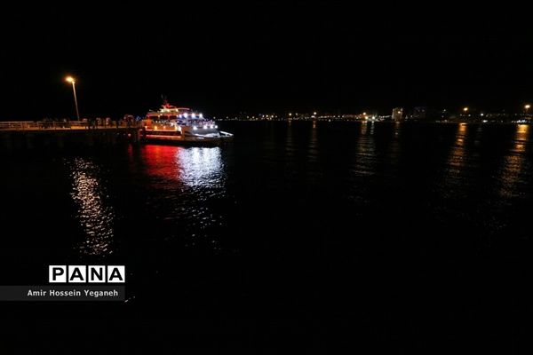 افتتاح کشتی امپراطور در جزیره کیش