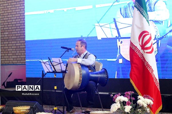 آیین افتتاحیه پنجمین  المپیاد فرهنگی ورزشی درون مدرسه‌ای