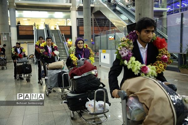 استقبال از تیم دانش‌آموزی منتخب در دوازدهمین المپیاد جهانی نجوم