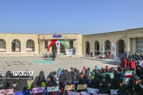 آغاز المپیاد فرهنگی ورزشی درون مدرسه‌ای در لامرد فارس