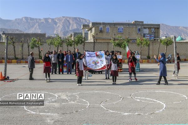 آغاز المپیاد فرهنگی ورزشی درون مدرسه‌ای در لامرد فارس