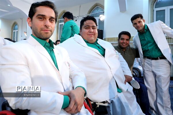 دیدار مدال‌آوران کاروان ورزشی ایران در بازی‌های پاراآسیایی اندونزی با مقام معظم رهبری