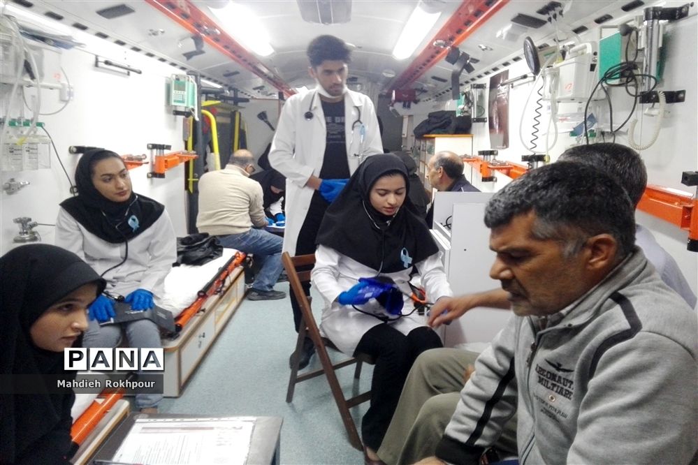 استقرار اتوبوس دیابت درسطح شهر بیرجند