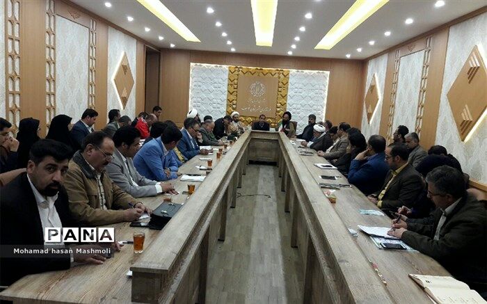 جلسه شورای اداری شهرستان خوسف  برگزارشد.