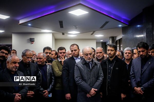 مراسم تشییع پیکر مدیرعامل و معاون حقوقی پارلمانی سازمان تامین اجتماعی