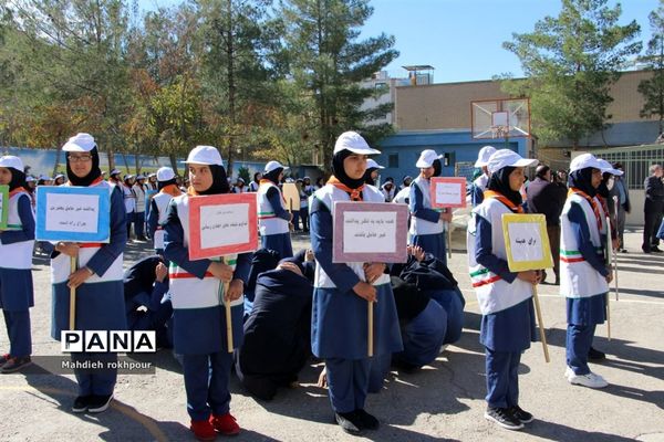 مانور پدافند غیر عامل در شهرستان بیرجند