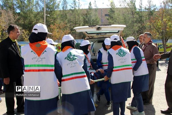 مانور پدافند غیر عامل در شهرستان بیرجند