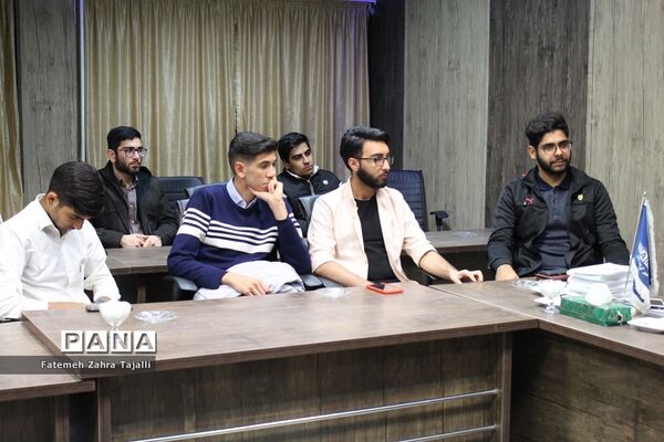 بازدید دانشجویان دانشگاه فرهنگیان از سازمان دانش‌آموزی استان سمنان