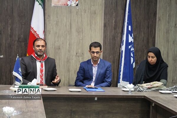 بازدید دانشجویان دانشگاه فرهنگیان از سازمان دانش‌آموزی استان سمنان