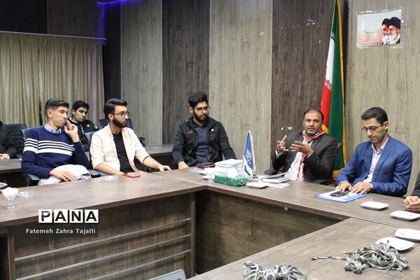 بازدید دانشجویان دانشگاه فرهنگیان از سازمان دانش‌آموزی استان سمنان
