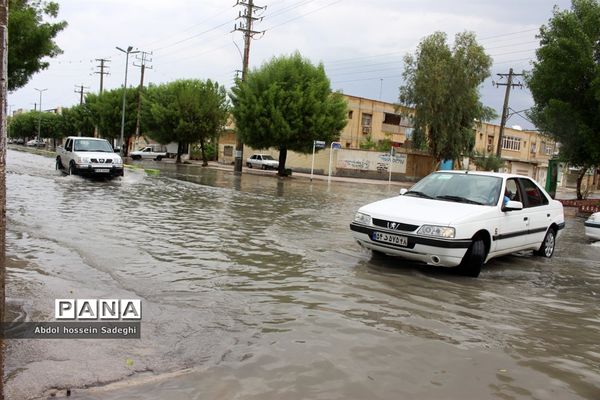 آبگرفتگی خیابان‌های بوشهر