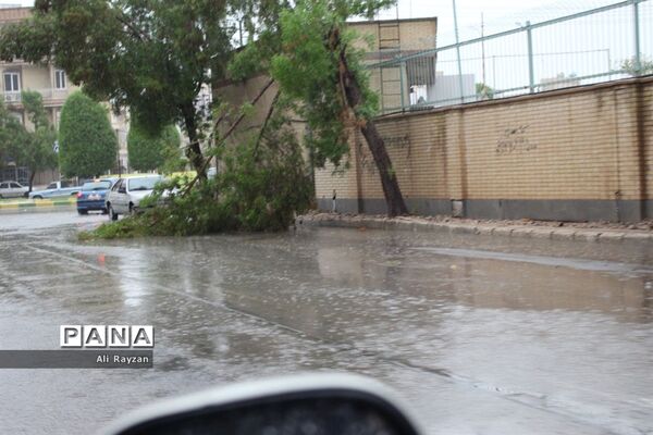 آبگرفتگی خیابان‌های بوشهر