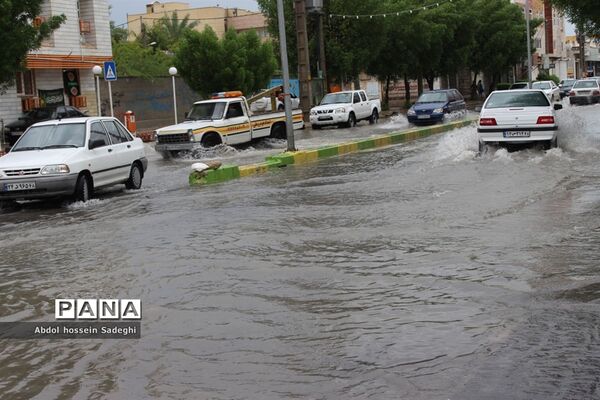 آبگرفتگی خیابان‌های بوشهر