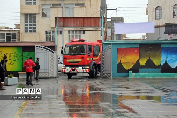 رزمایش مشترک پدافند غیرعامل در ارومیه