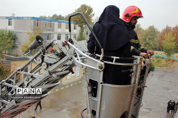 رزمایش مشترک پدافند غیرعامل در ارومیه