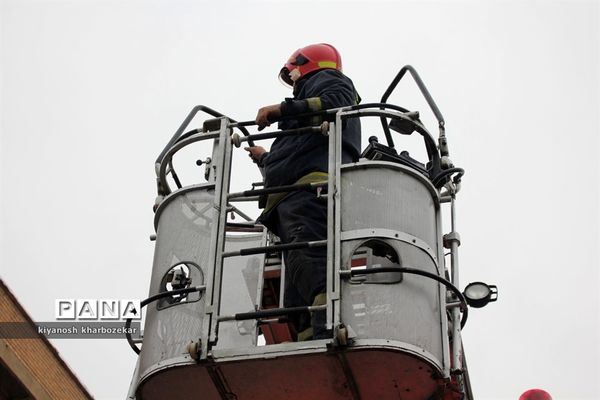 رزمایش مشترک پدافند غیرعامل در ارومیه