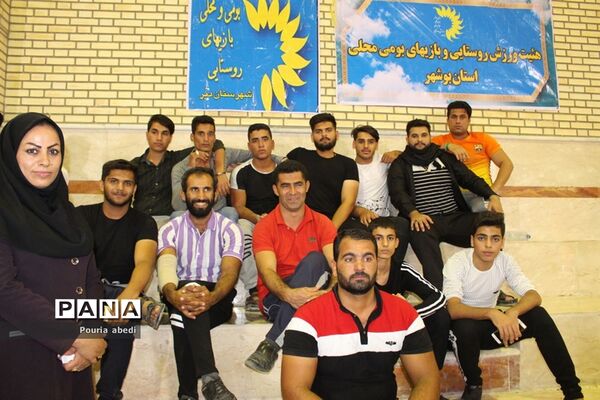 مسابقه مچ‌اندازی آقایان مرحله استانی بازی‌های بومی محلی استان بوشهر