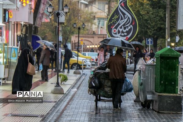 روز های بارانیِ پاییز ارومیه