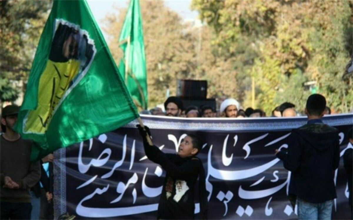 برگزاری مراسم پیاده‌روی جاماندگان ارض طوس در ورامین