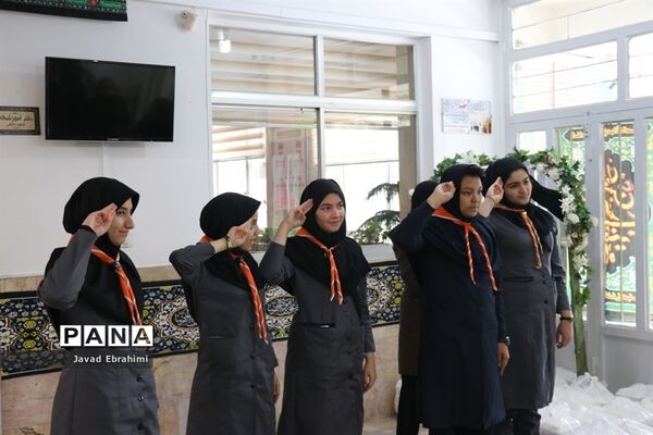 بازدید رئیس سازمان دانش آموزی خراسان رضوی از مدارس طرح گام های عاشقی