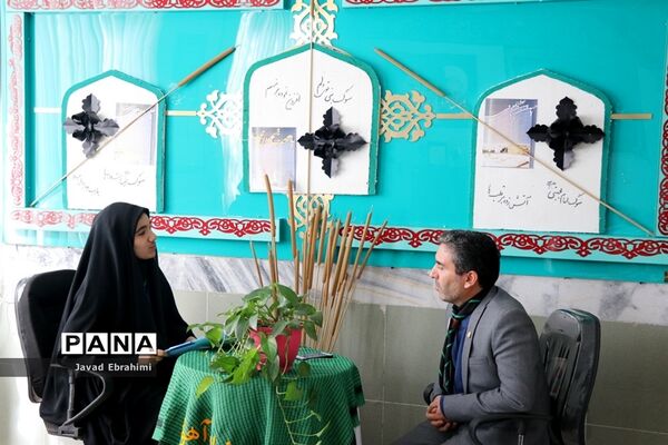 بازدید رئیس سازمان دانش آموزی خراسان رضوی از مدارس طرح گام های عاشقی