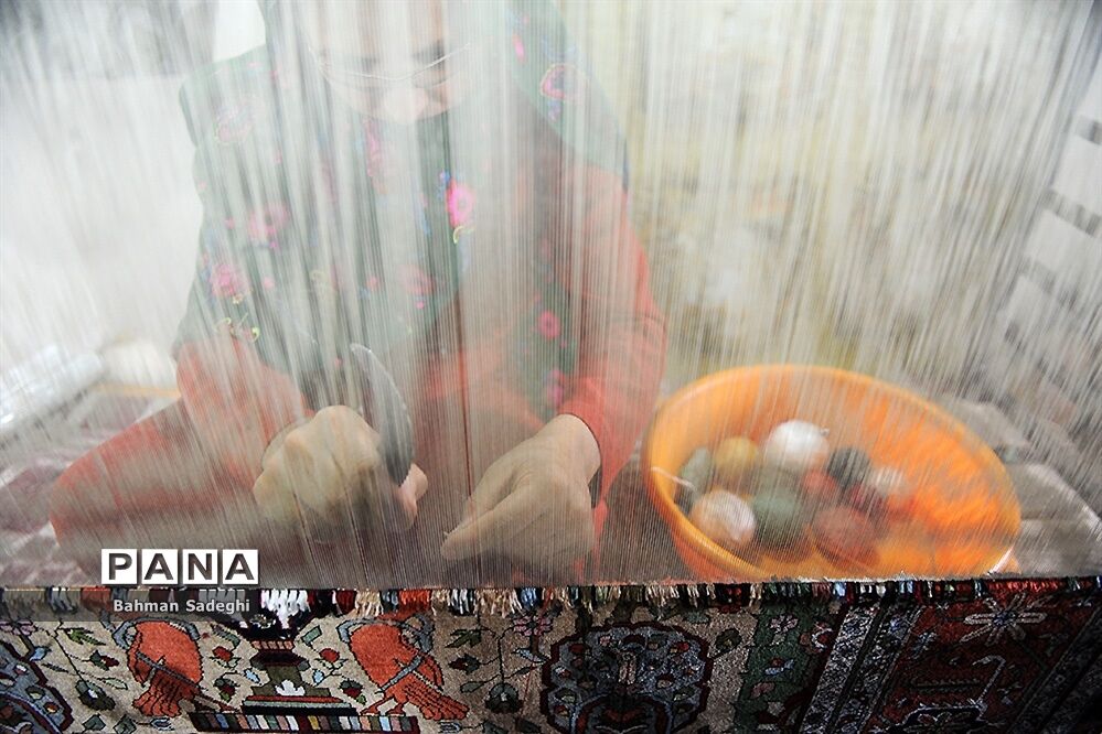 فرش دورو ابریشم ترکمن