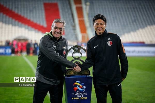 نشست خبری  تیم‌های پرسپولیس و کاشیما آنتلرز پیش از بازی فینال جام باشگاه‌های آسیا