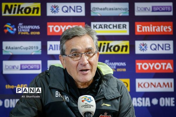 نشست خبری  تیم‌های پرسپولیس و کاشیما آنتلرز پیش از بازی فینال جام باشگاه‌های آسیا