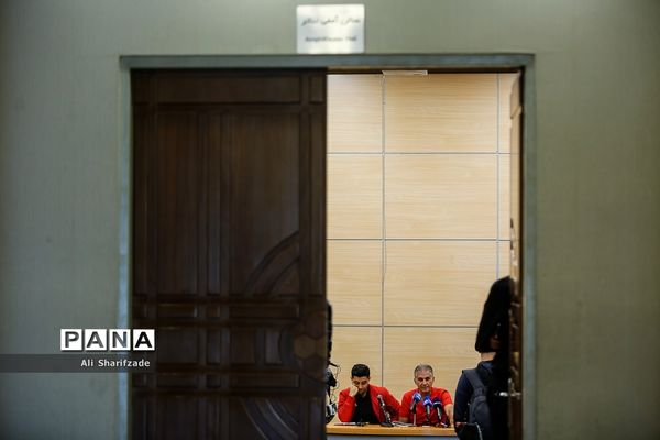 نشست خبری سرمربی تیم ملی فوتبال ایران