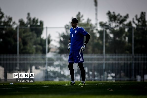 تمرین تیم ملی فوتبال ایران