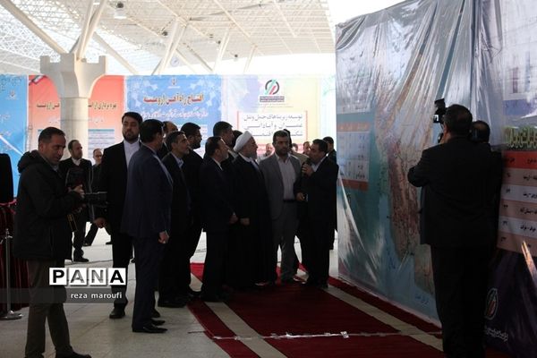 افتتاح طرح های عمرانی استان آذربایجان غربی