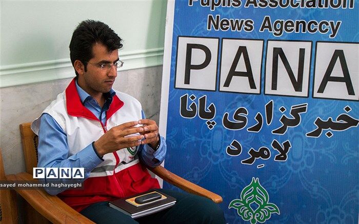 برگزاری مانور ایمنی در برابر زلزله در مدارس لامرد