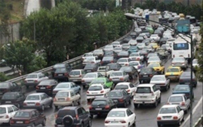 ترافیک سنگین در ورودی‌های تهران