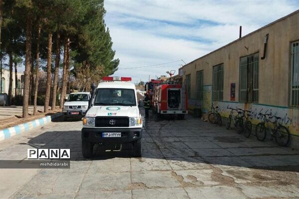 بیستمین  مانور سراسری زلزله درشهرستان فردوس