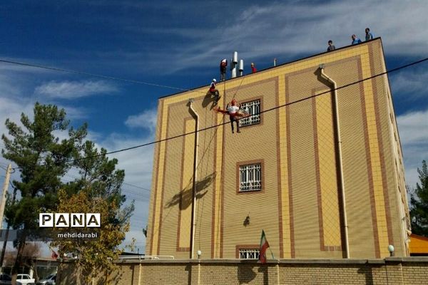 بیستمین  مانور سراسری زلزله درشهرستان فردوس