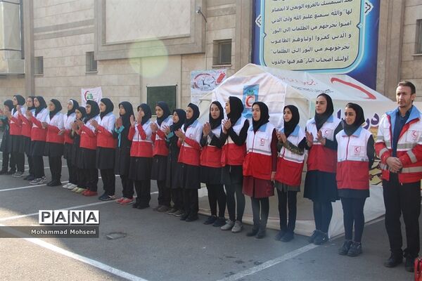 بیستمین مانورسراسری زلزله و ایمنی در ناحیه یک ری