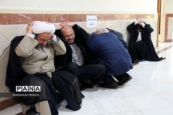 بیستمین مانورسراسری زلزله و ایمنی در ناحیه یک ری