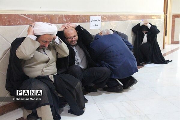 بیستمین مانورسراسری زلزله و ایمنی در ناحیه یک ری