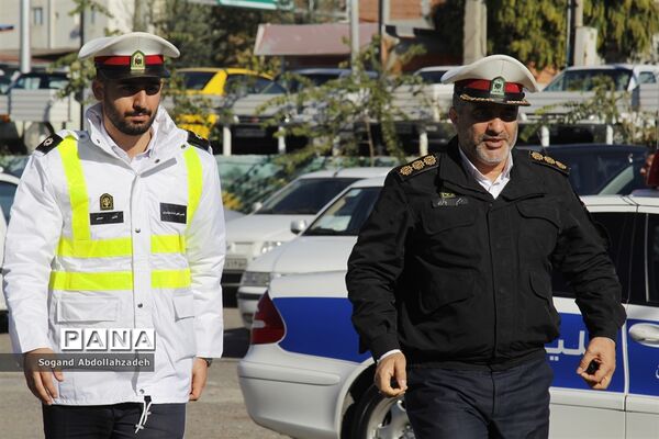 رونمایی از خودروهای مجهز به دوربین ثبت تخلفات رانندگی