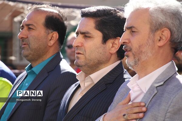 مانور زلزله و ایمنی در دبیرستان مهندس پروین شهرستان ساری