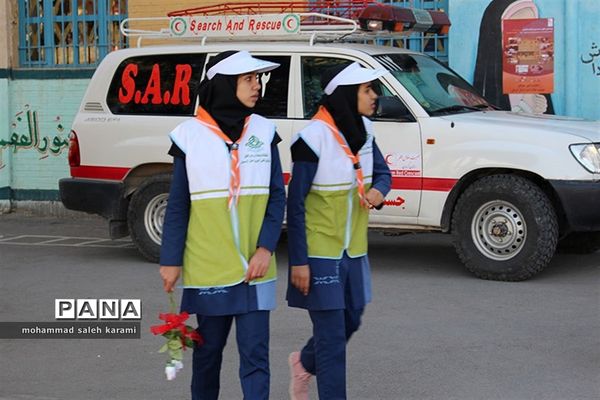مانورسراسری زلزله و ایمنی مدارس در کرمان