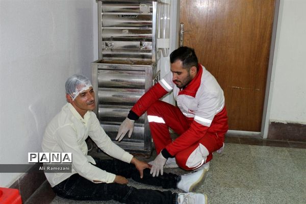 مانور زلزله شهرداری شهرستان قائمشهر