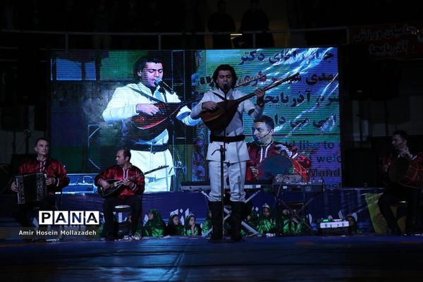 آئین افتتاحیه رقابت های بین المللی کشتی «جام شاهد»