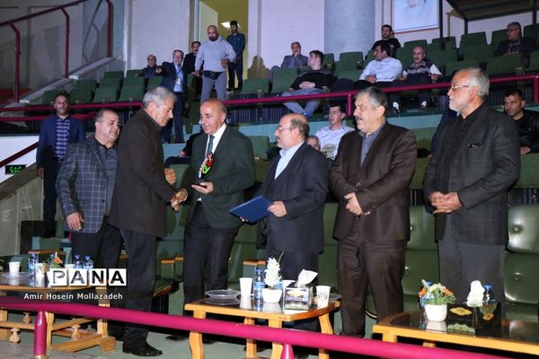 آئین افتتاحیه رقابت های بین المللی کشتی «جام شاهد»