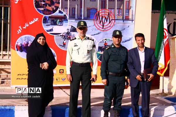 بیستمین مانور زلزله و ایمنی در مدارس استان بوشهر - ۱