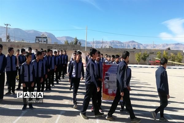 برگزاری بیستمین مانور زلزله و ایمنی در مدارس نی ریز