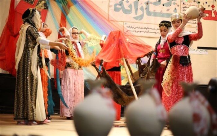 نمایش بیش از یکصد عروسک آیینی در مهرواره «بوکه‌بارانه»