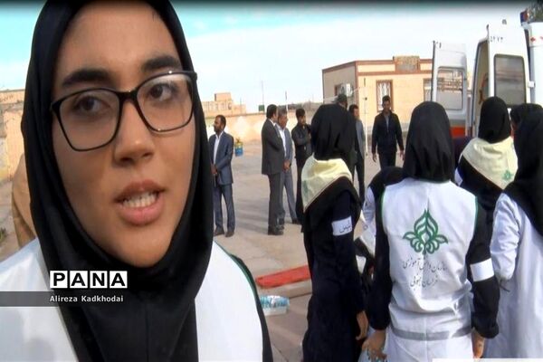 مانورسراسری زلزله در منطقه دستگردان