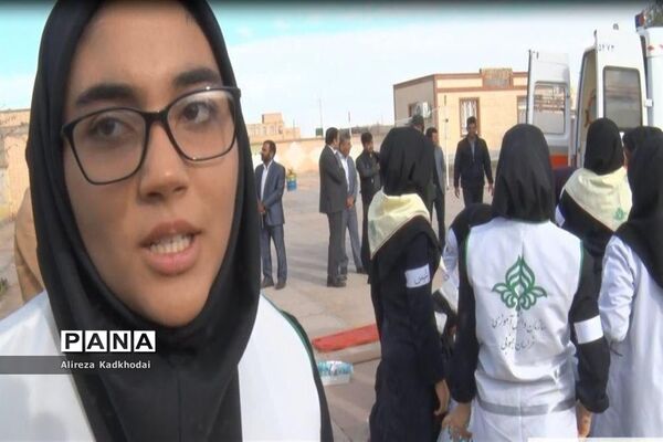 مانورسراسری زلزله در منطقه دستگردان