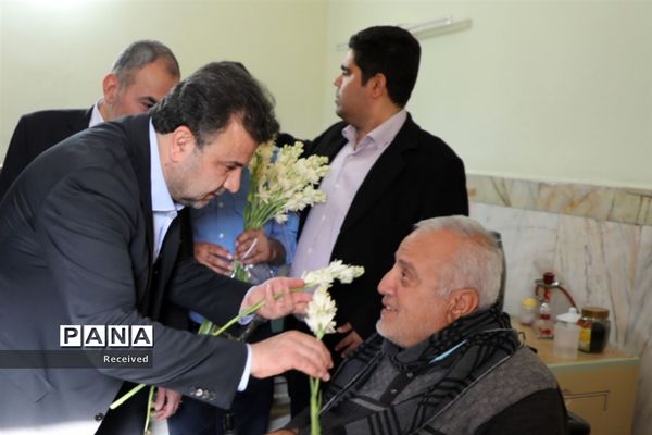 دیدار استاندار جدید مازندران با جمعی از جانبازان